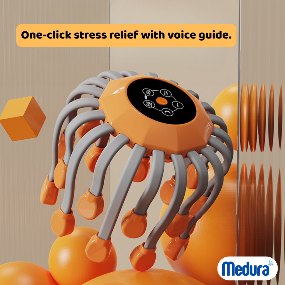 Octopus Head Massager 24 claws