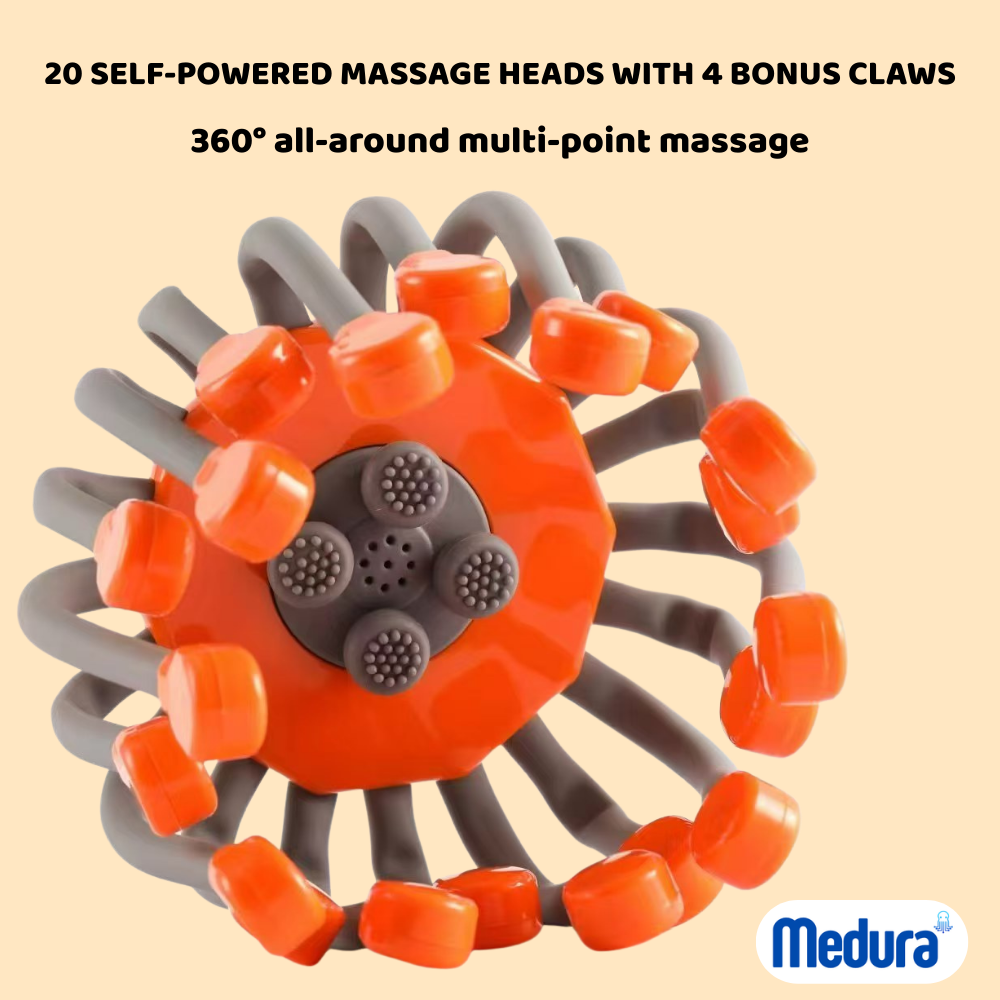 Octopus Head Massager 24 claws