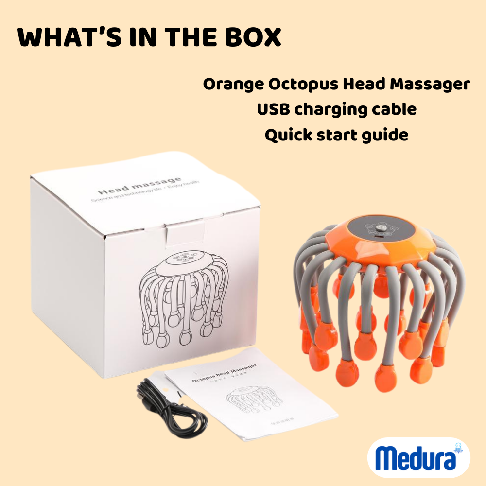 Octopus Head Massager 24 claws
