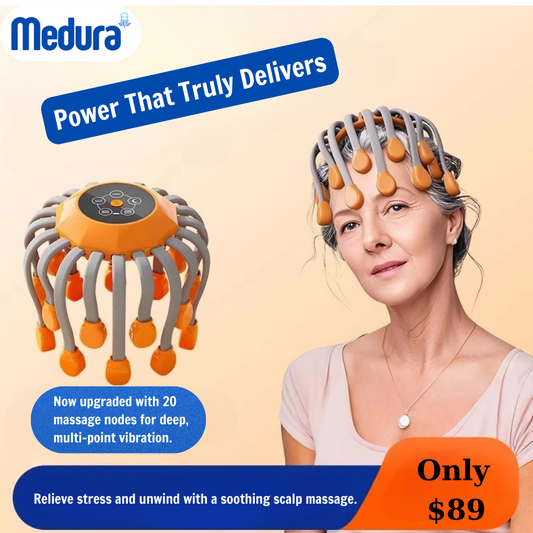 Octopus Head Massager 20 claws