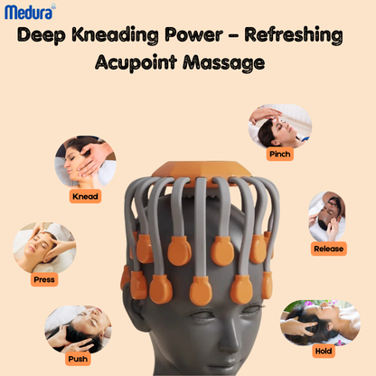 Octopus Head Massager 20 claws